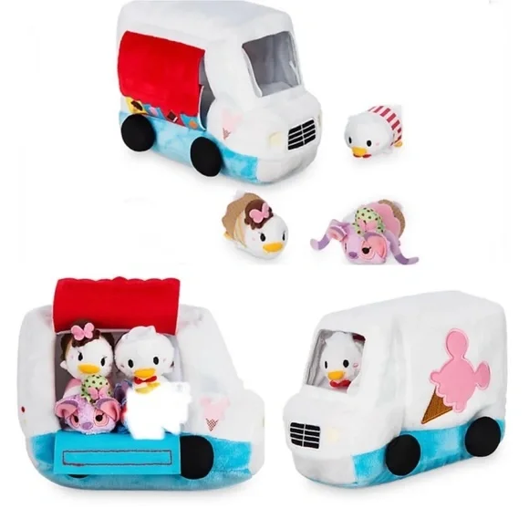 Disney Toys Disney Tsum Tsum Donald Duck Ice Cream Truck Mini